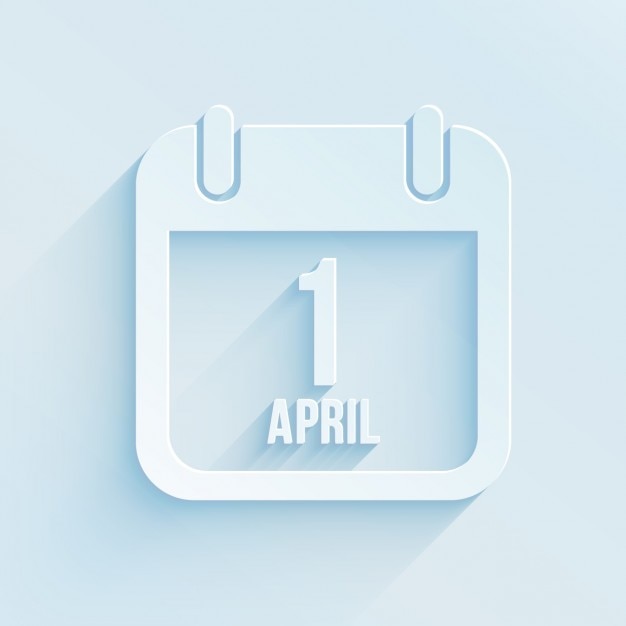 1st of april calendar