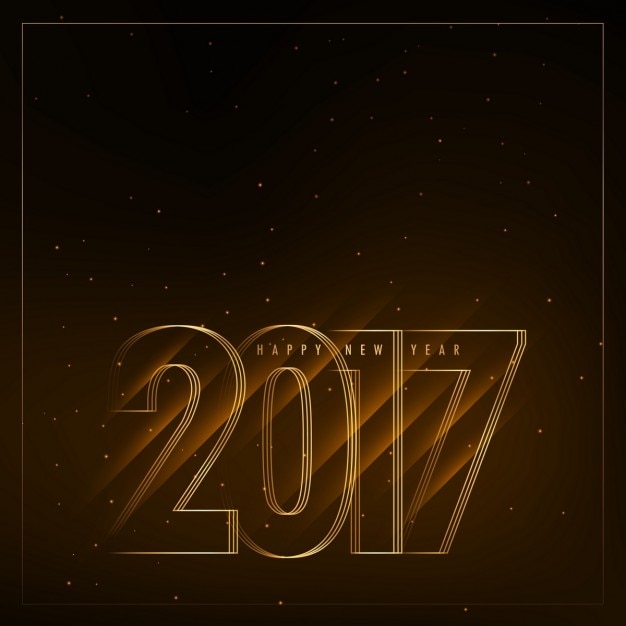 2017 background with diagonal lights