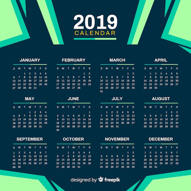 Calendario 2019