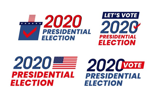 2020年米国大統領選挙-ロゴ