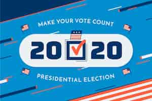 Free vector 2020 us presidential election