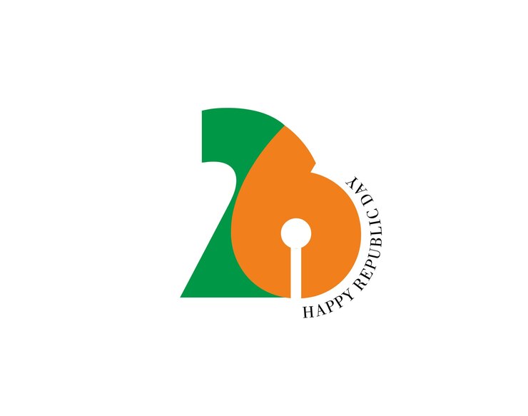 Free Vector 26 january indian republic day concept vector illustration