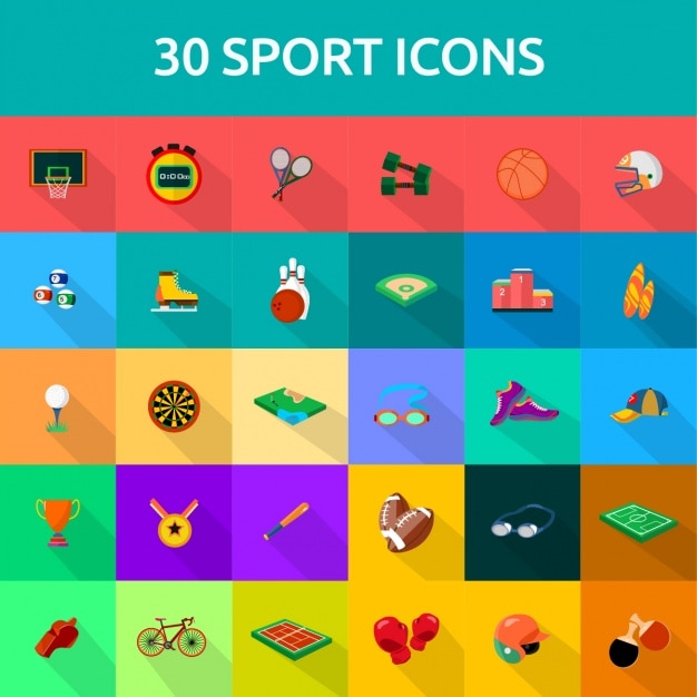 30 sports icons