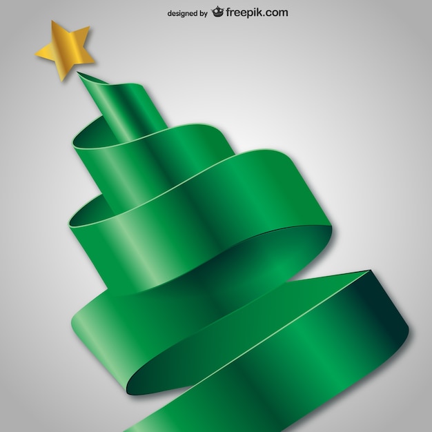 3D Abstract Christmas tree