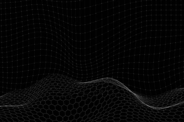 मुफ़्त वेक्टर 3d abstract wave pattern background