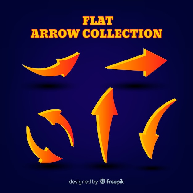 3d arrow collection