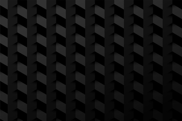 3D Black Wallpaper Background Design