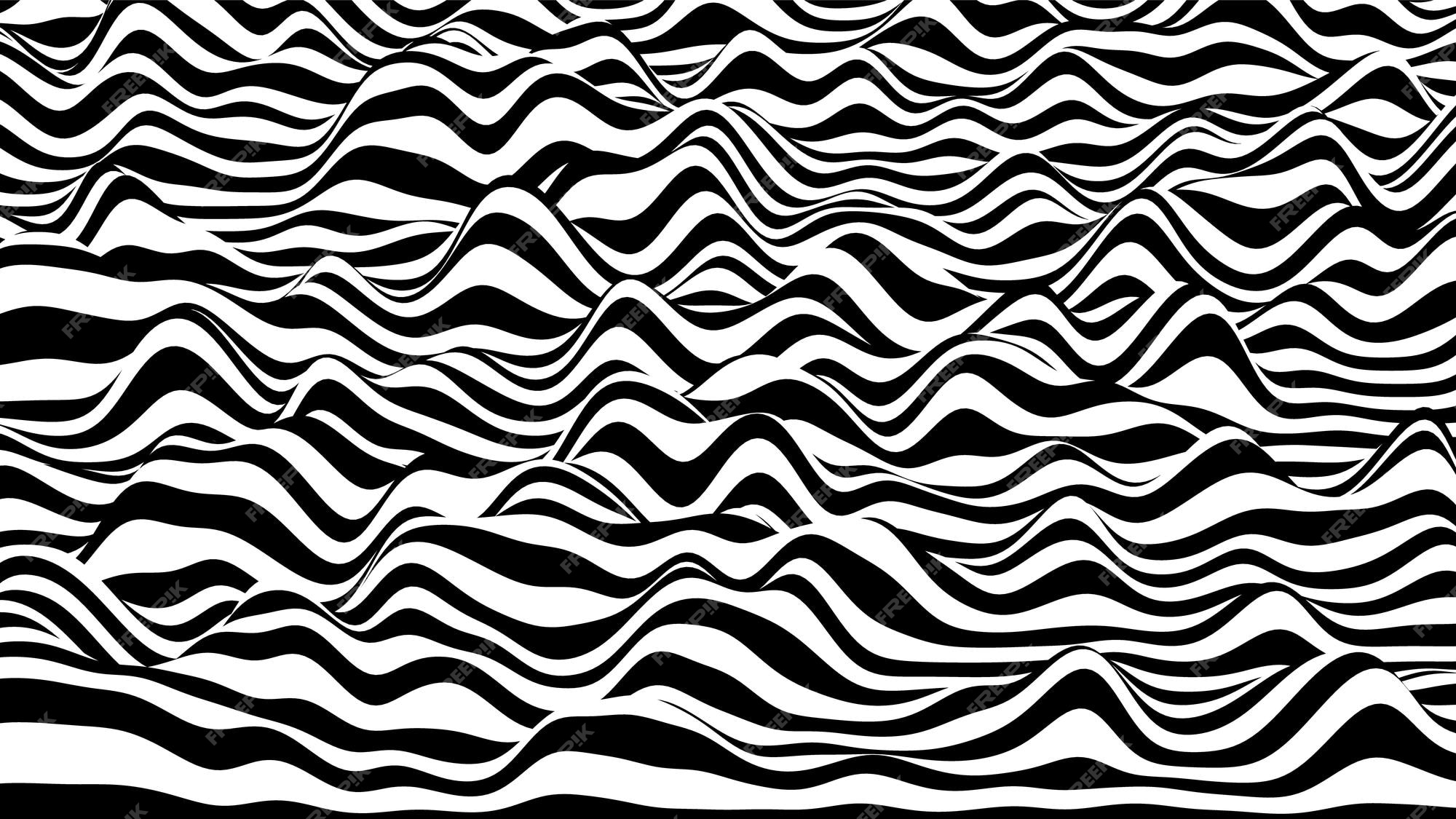 cool patterns and designs in black and white