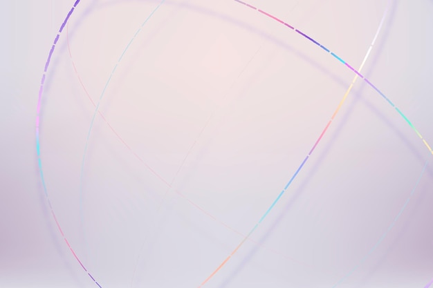 Free vector 3d colorful sphere pastel background