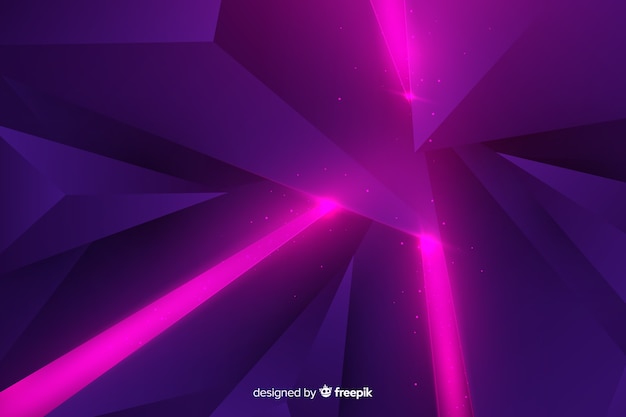Free vector 3d explosion with light background