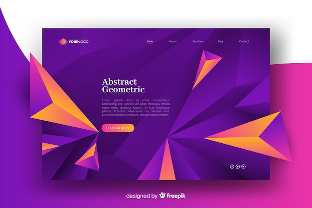 3d geometric models landing page