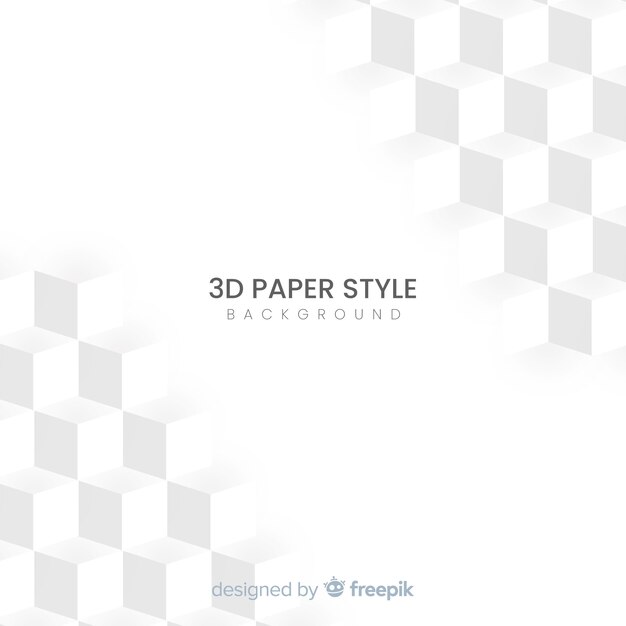 3d paper effect background