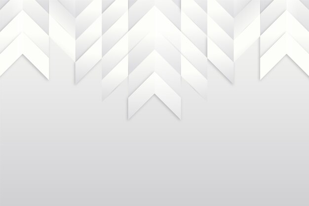 3d paper style white design with copy space