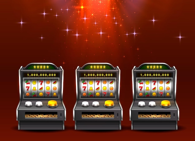 Free Vector | Slot machines collection