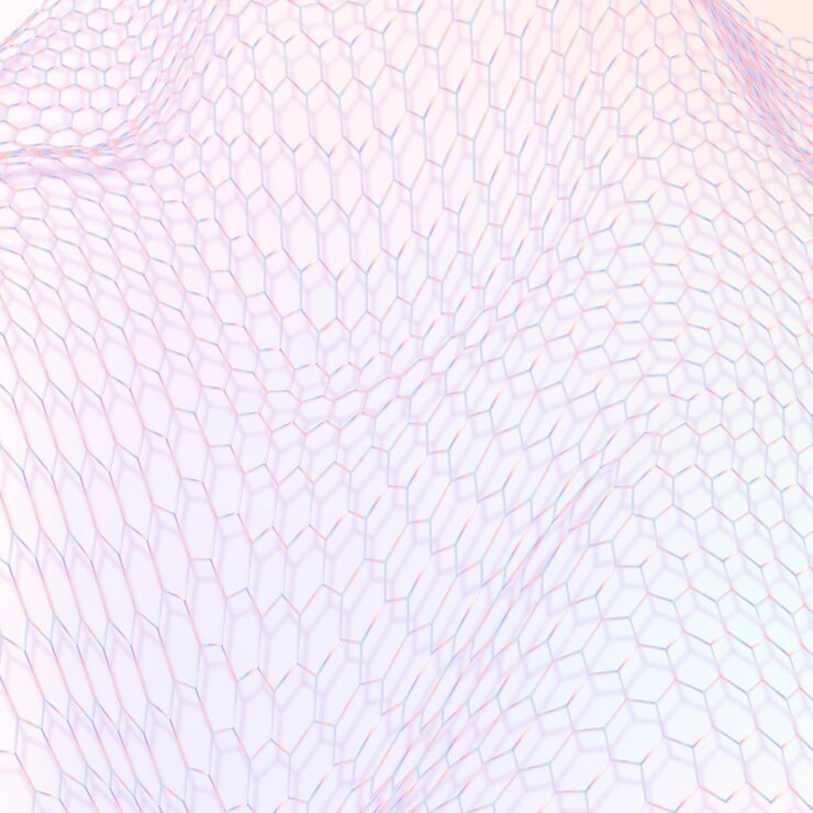 Free Vector 3d wave purple vector pattern design