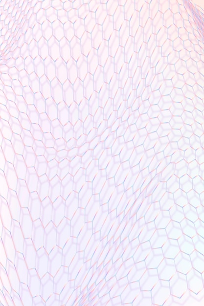 Free vector 3d wave purple vector pattern design