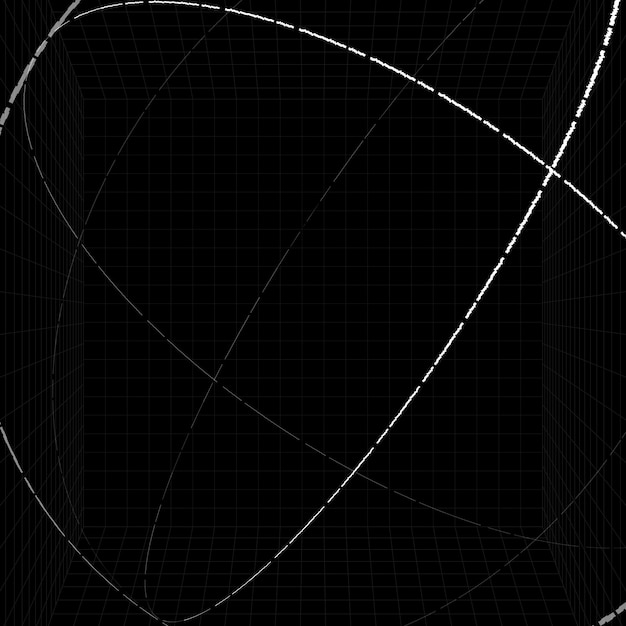 無料ベクター 3d白い輪郭球の背景ベクトル