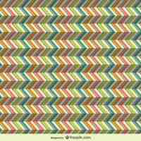 Free vector 3d zig zag retro pattern