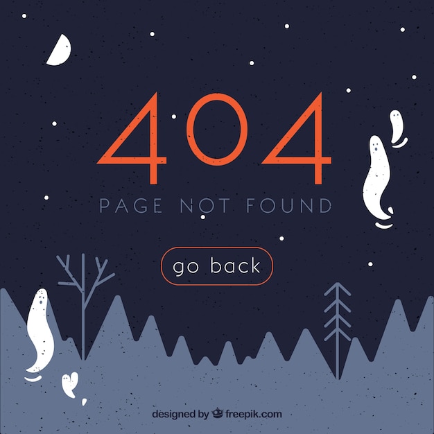 Free vector 404 error background