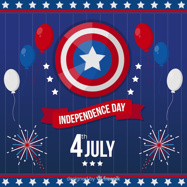 Free vector 4th of july - independence day background