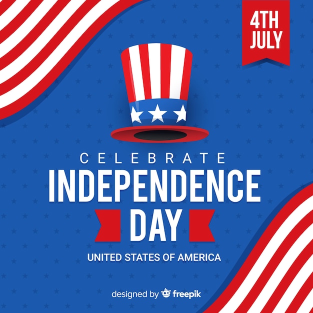 Free vector 4th of july - independence day background