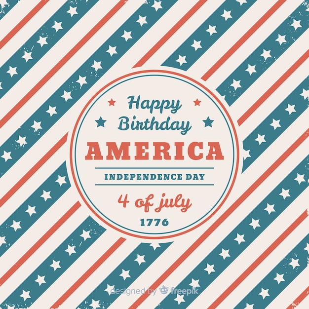 Free vector 4th of july - independence day background