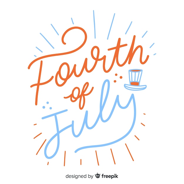 Free vector 4th of july - independence day background