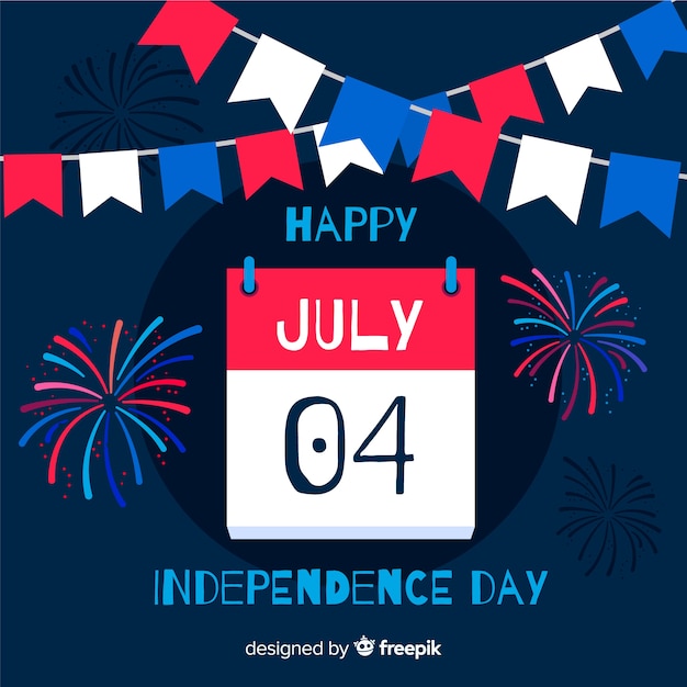 Free vector 4th of july - independence day background