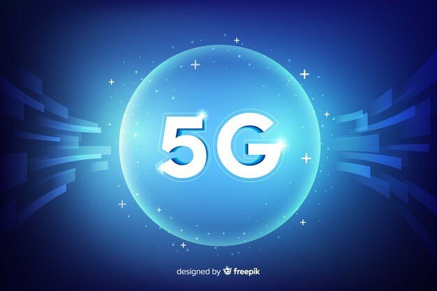 5g 컨셉 배경