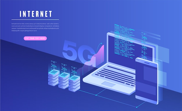 5​g​ネットワークワイヤレスインターネット​wifi​接続​スマートシティ​通信​ネットワーク​の​概念​高速