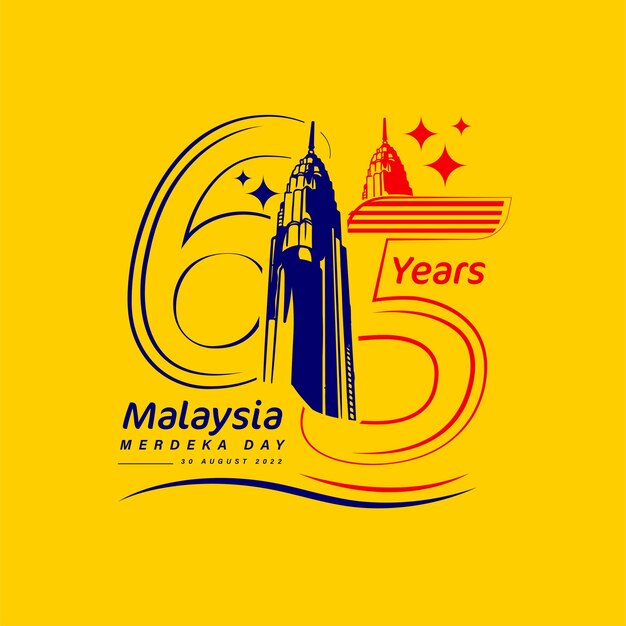 65th Malaysia Merdeka Day logo