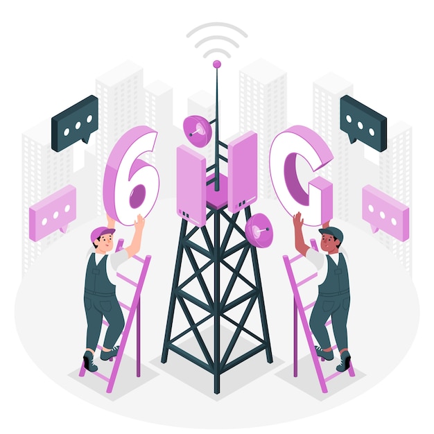 Иллюстрация концепции 6g