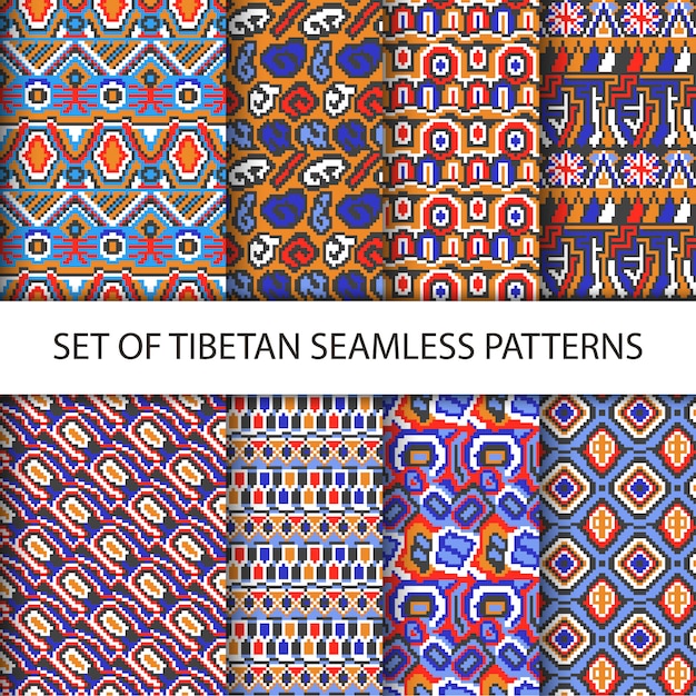 8 tibetan patterns