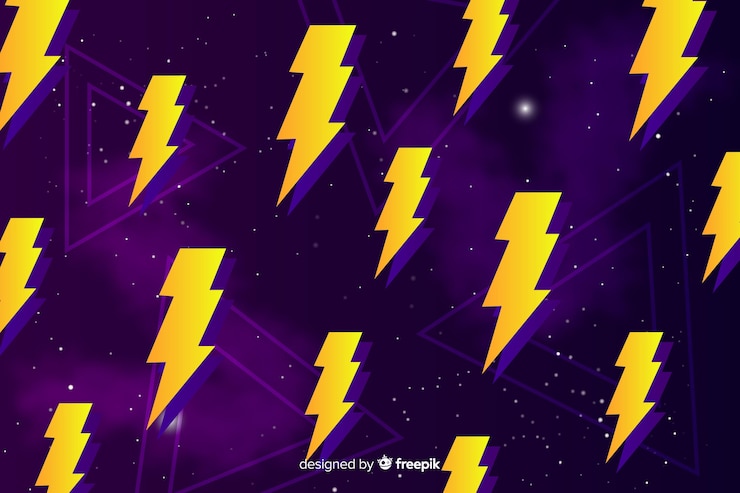 Free Vector 80 style background with geometric shapes
