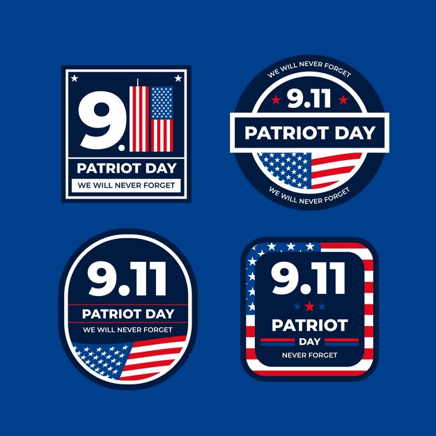 9.11 애국자의 날 배지 수집