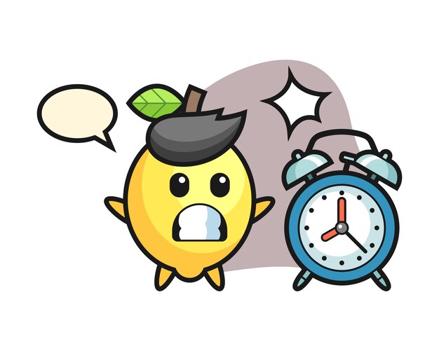 目覚まし時計とパターン 無料のベクター
