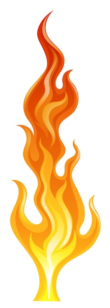 Бесплатное векторное изображение Пламя