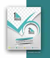 Free vector a4 flyer poster brochure social media post promotion design template