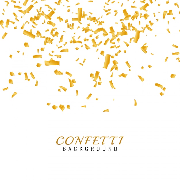 Abstarct golden confetti background