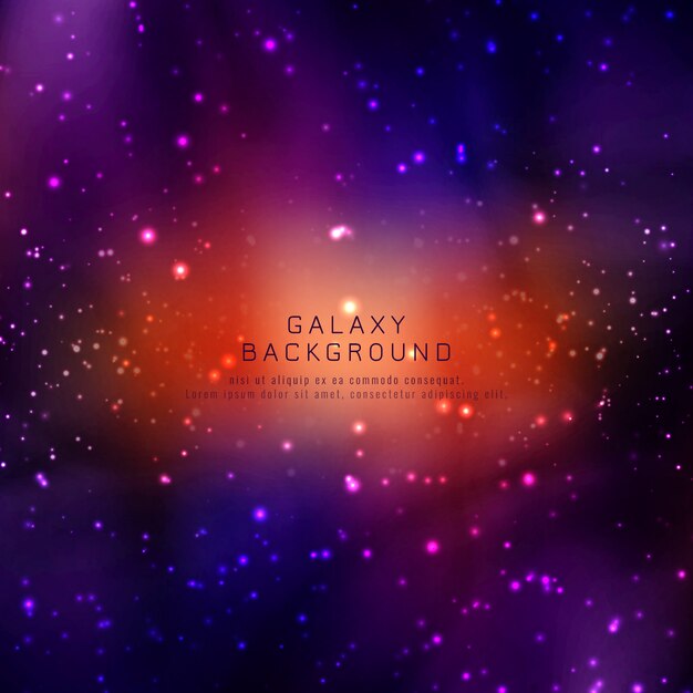 Abstarct modern galaxy background