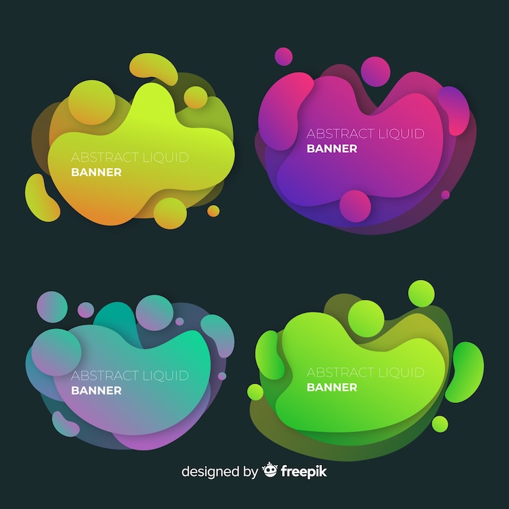 Free Vector abstrac banners