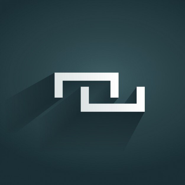 Free Vector abstract 3d shape