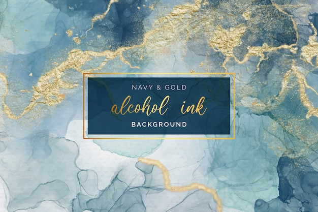 Abstract alcohol ink background