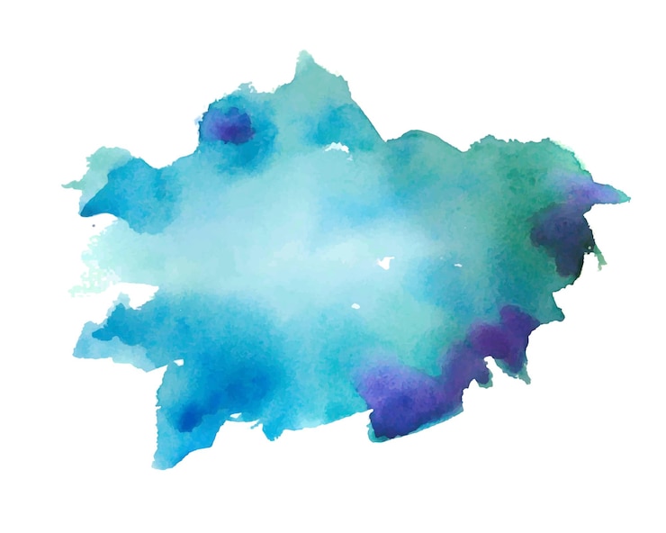 मुफ़्त वेक्टर abstract aquarelle watercolor splash stain texture background