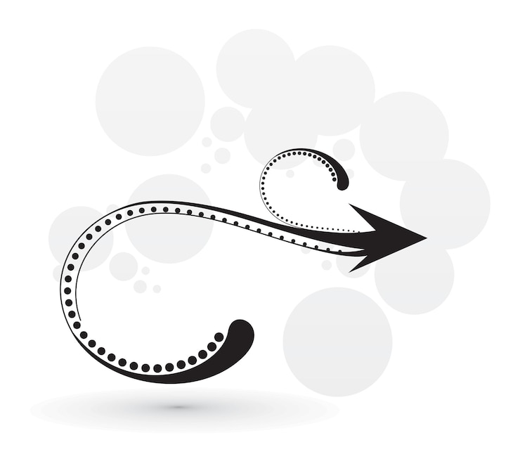Free Vector abstract arrow element vector design