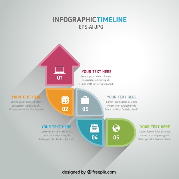 초록 화살표 infographic