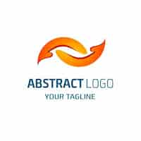 Free vector abstract arrows logo