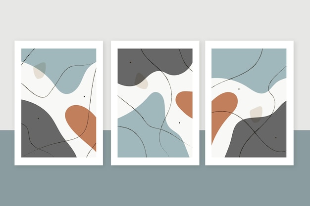 Abstract art cover collection