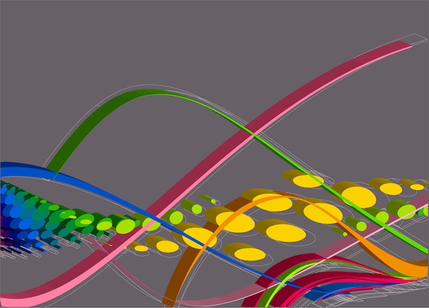 Бесплатное векторное изображение Абстрактный фон, абстрактный плакат векторные иллюстрации.