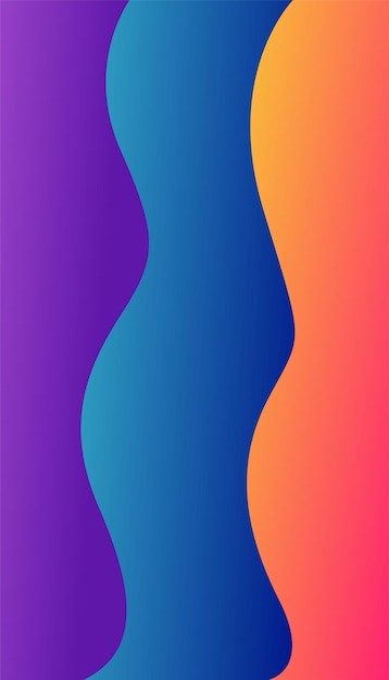 Free vector abstract background banner colorful